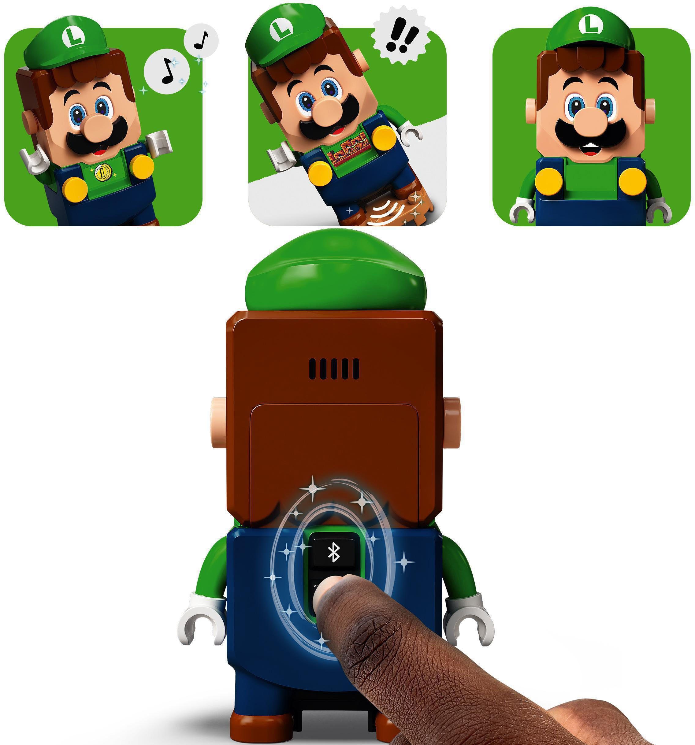 LEGO® Konstruktionsspielsteine Abenteuer mit Luigi – Starterset (71387), LEGO® Super Mario, (280 St), Made in Europe