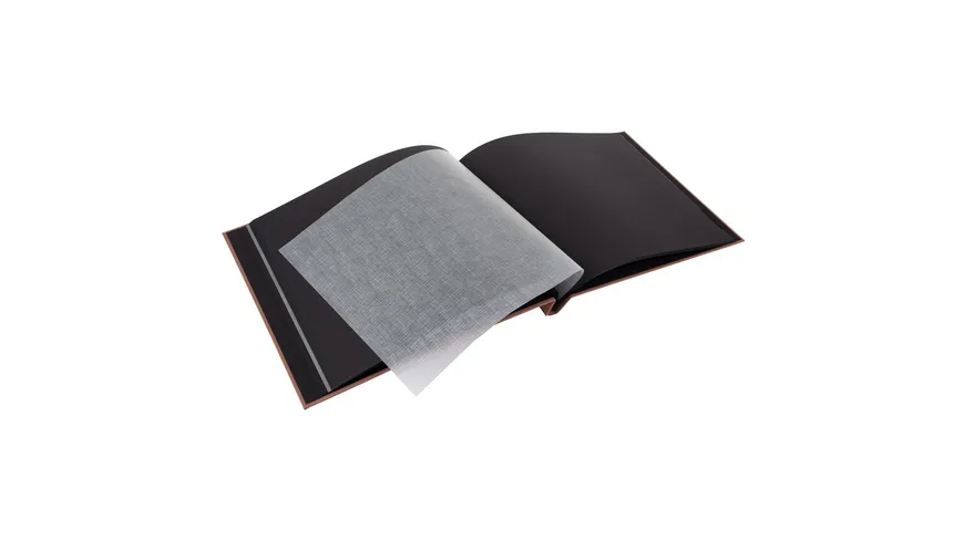 goldbuch Schraubalbum Bella Vista Haselnuss, 39x31cm, 40 schwarze Seiten - erweiterbar
