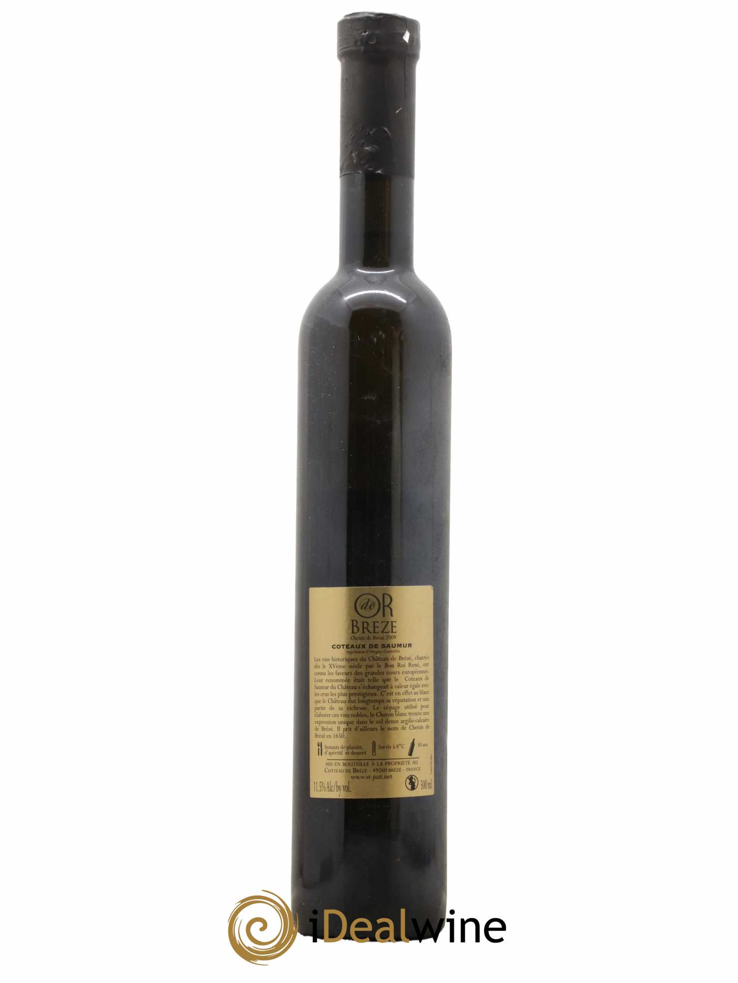 Coteaux de Saumur Or de Brézé Château de Brézé 50cl 2009 - Lot de 1 Bouteille