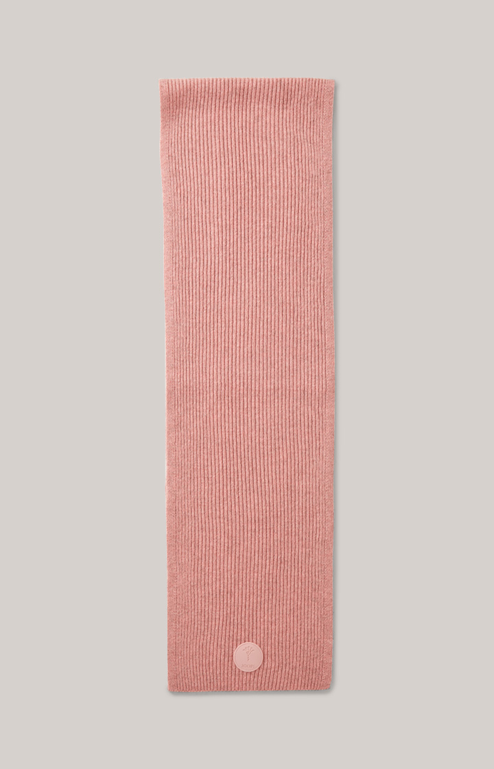 Schal in Pastellrot