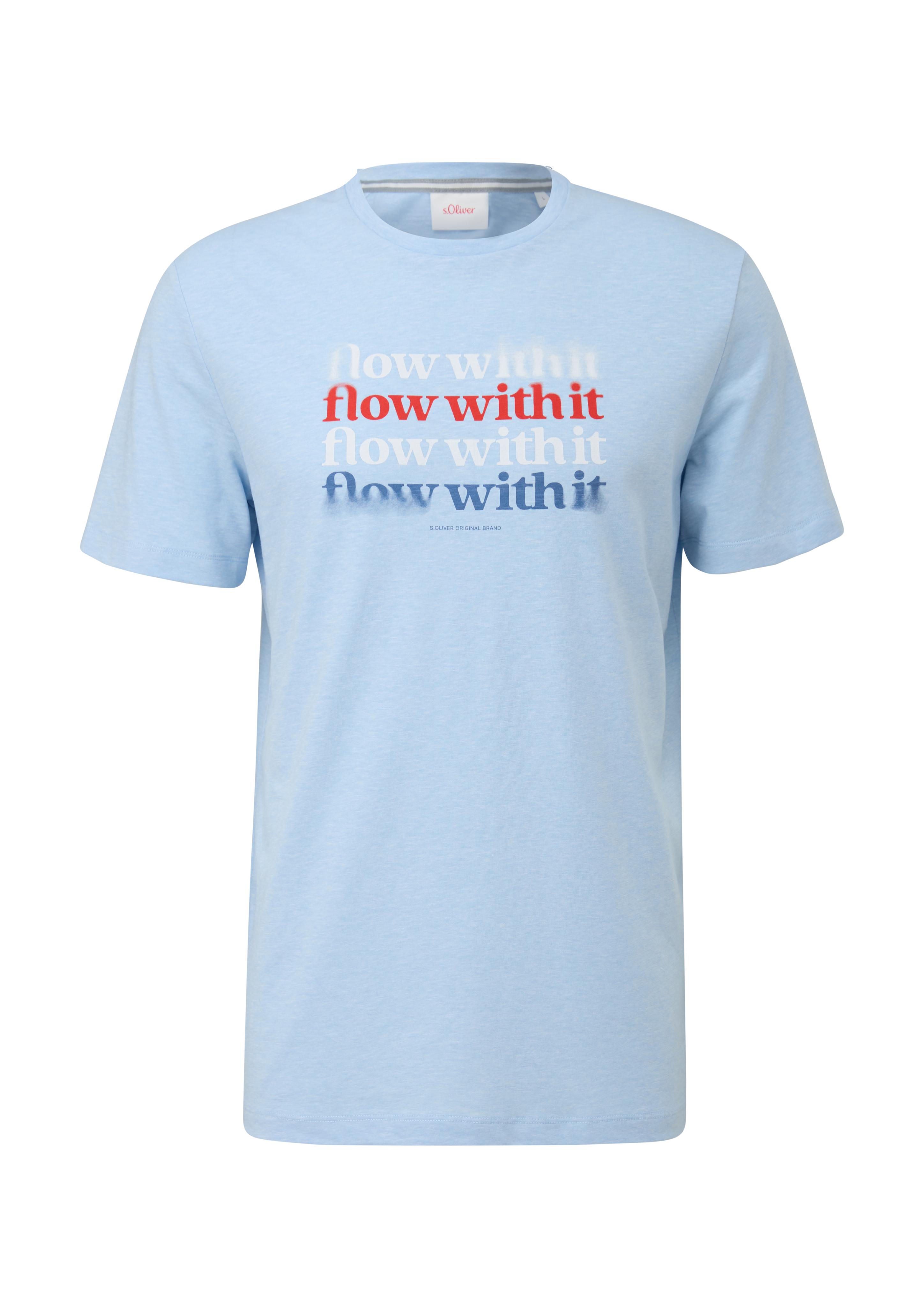 T-Shirt mit Frontprint  2131554-50D1