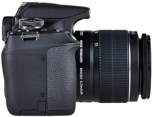 Canon EOS 2000D Kit Spiegelreflexkamera (EF-S 18-55 IS II, 24,1 MP, NFC, WLAN (Wi-Fi), inkl. EF-S 18-55 IS II Objektiv)