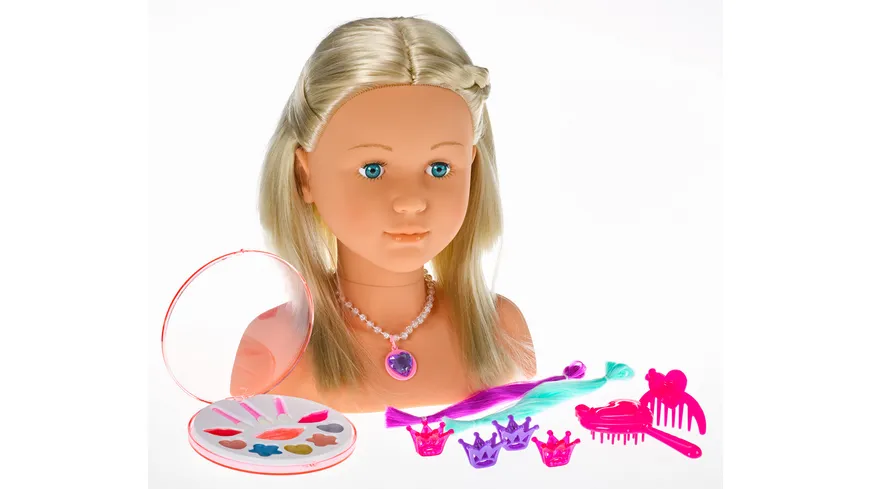 Müller - Toy Place - Schmink- und Frisierkopf Modern Girl Style Deluxe