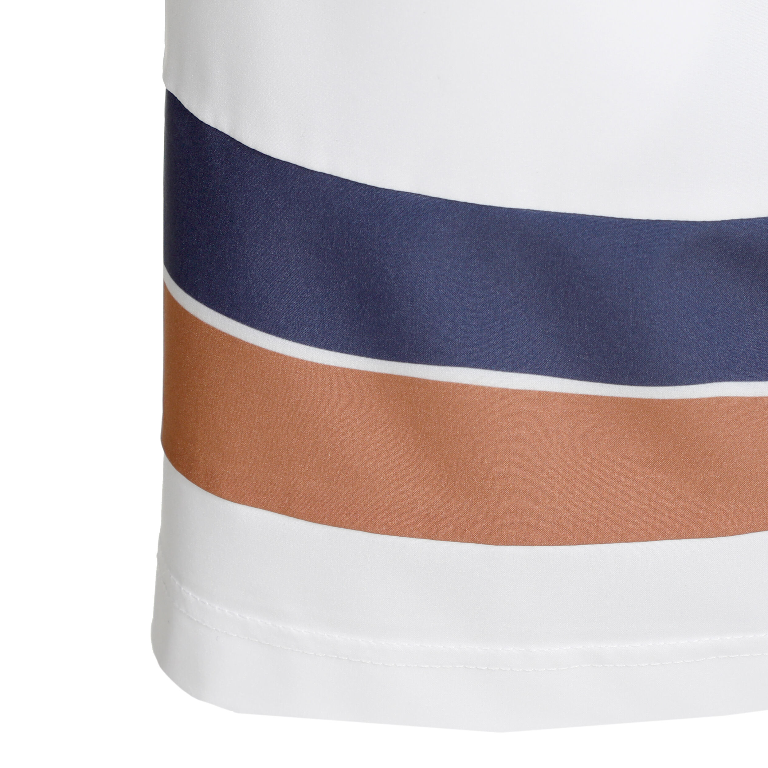 Retro Stripe Block Smash Shorts Herren - Weiß
