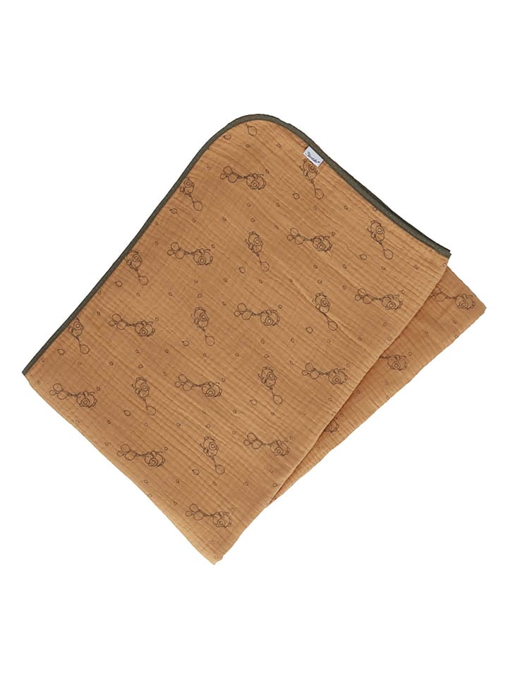 Sterntaler® Musselin-Decke in Hellbraun - (L)120 x (B)120 cm günstig kaufen onesize