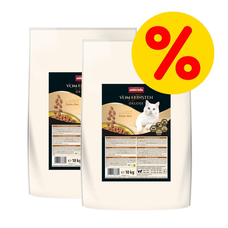 Sparpaket Animonda vom Feinsten Deluxe 2 x 10 kg