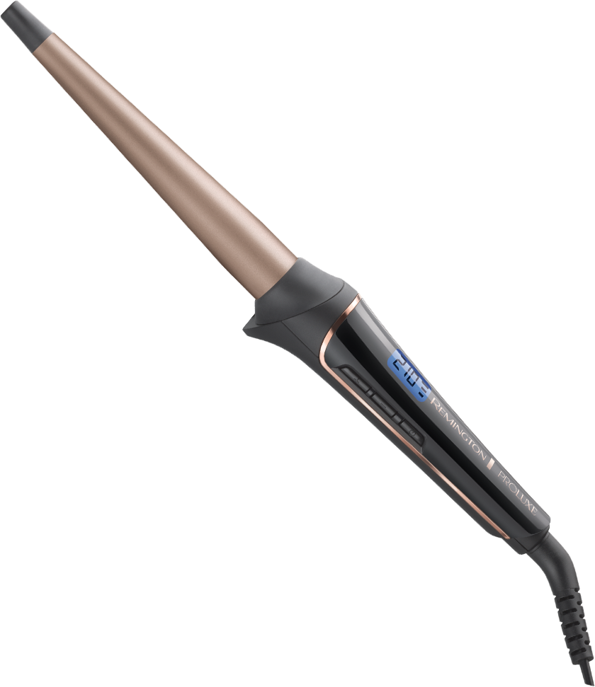 PROLuxe Midnight Edition kegelförmiger Lockenstab