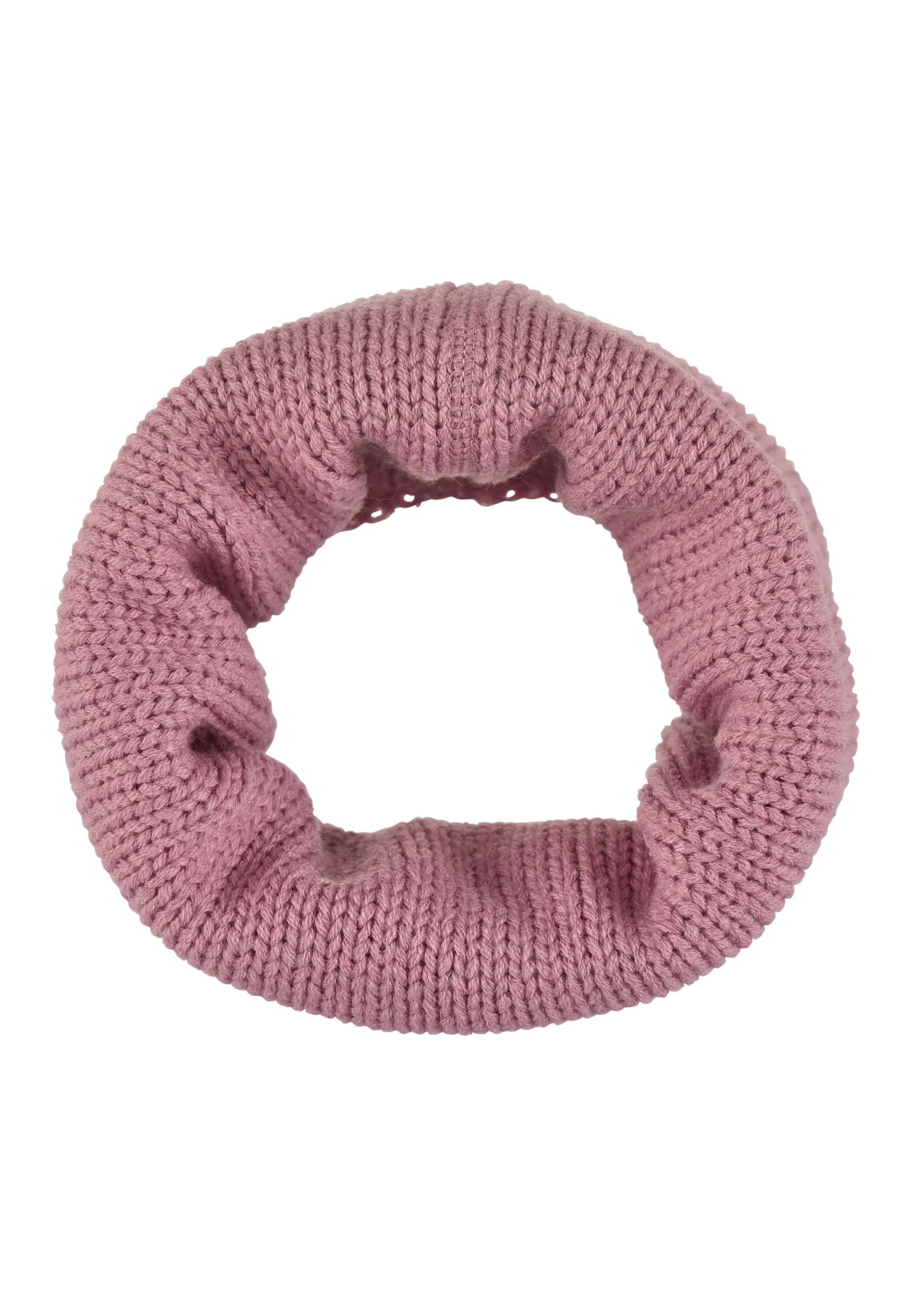 Strick-Schlupfschal glatt, mit Microfleece Futter