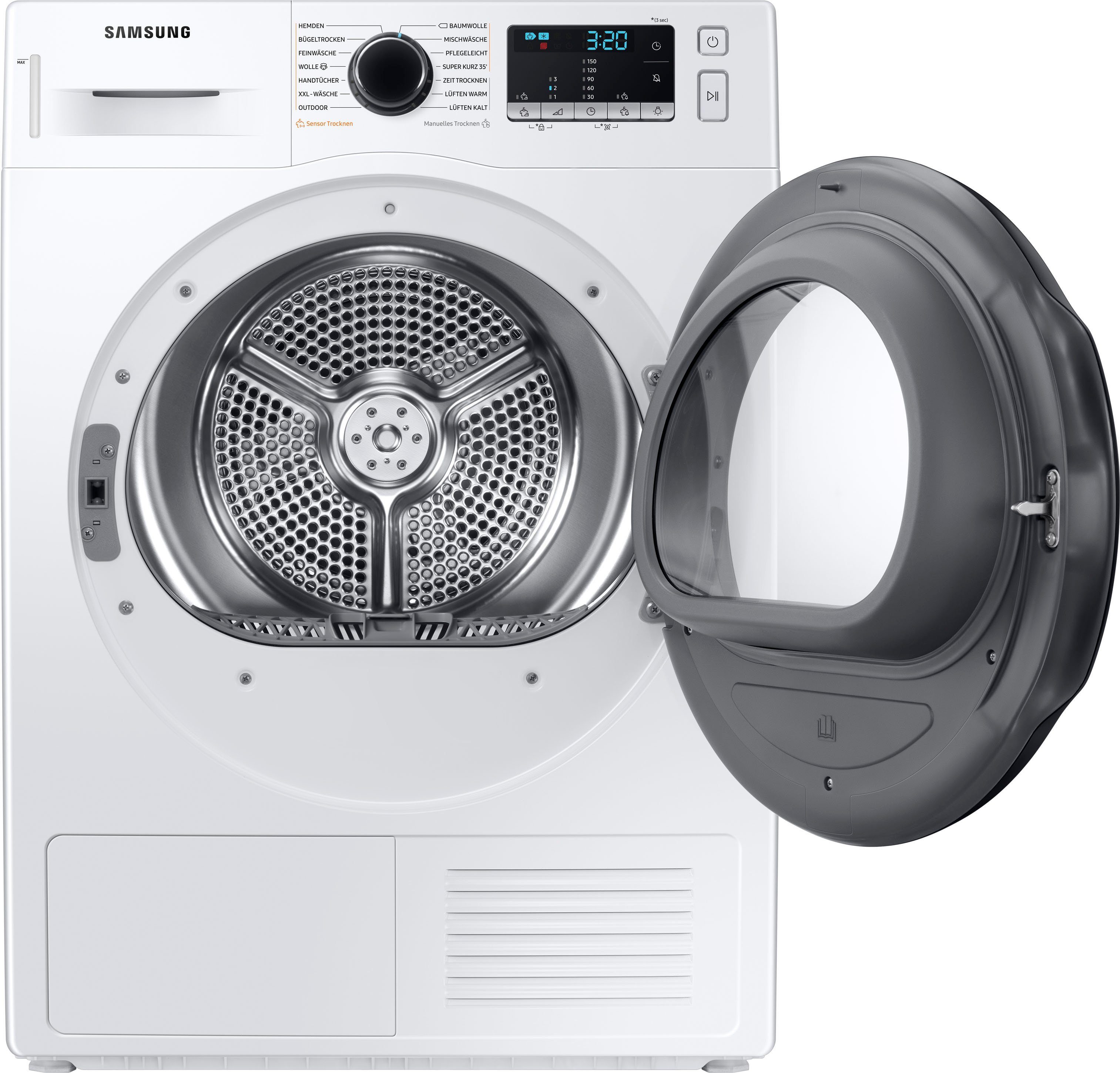 Samsung Wärmepumpentrockner DV81TA220AE/EG, 8 kg, Knitterschutz, 4 Jahre Garantie inklusive