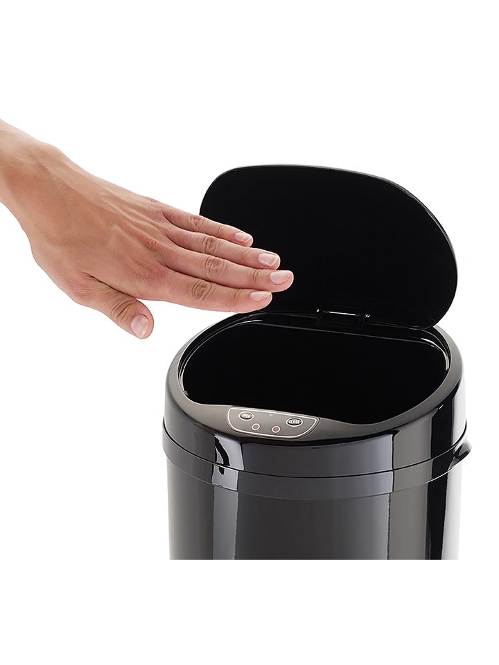 Echtwerk Sensor-Badabfalleimer in Schwarz - 9 l günstig kaufen onesize