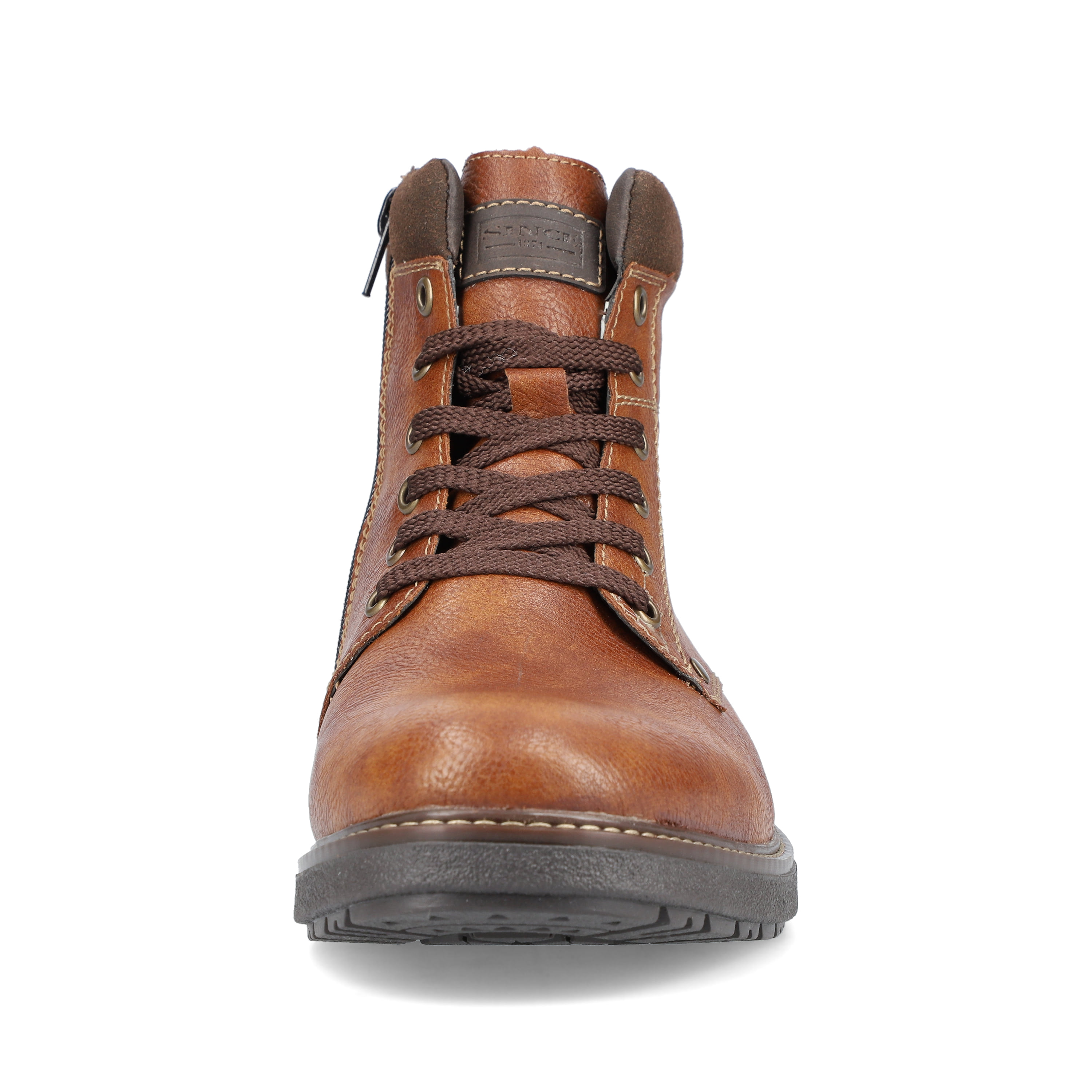 Rieker Herren Schnürstiefel karamellbraun