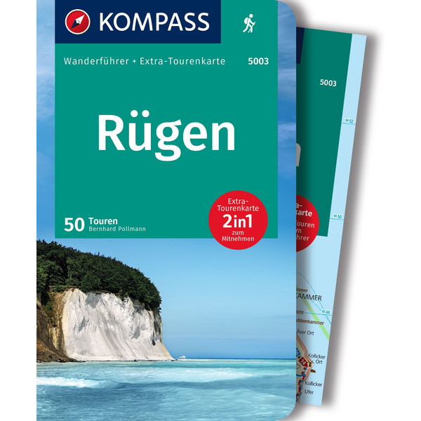 KOMPASS WANDERFÜHRER 5003 RÜGEN, 50 TOUREN