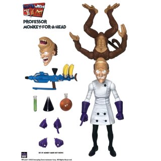 Earthworm Jim Actionfigur Wave 1: Professor Monkey-For-A-Head
