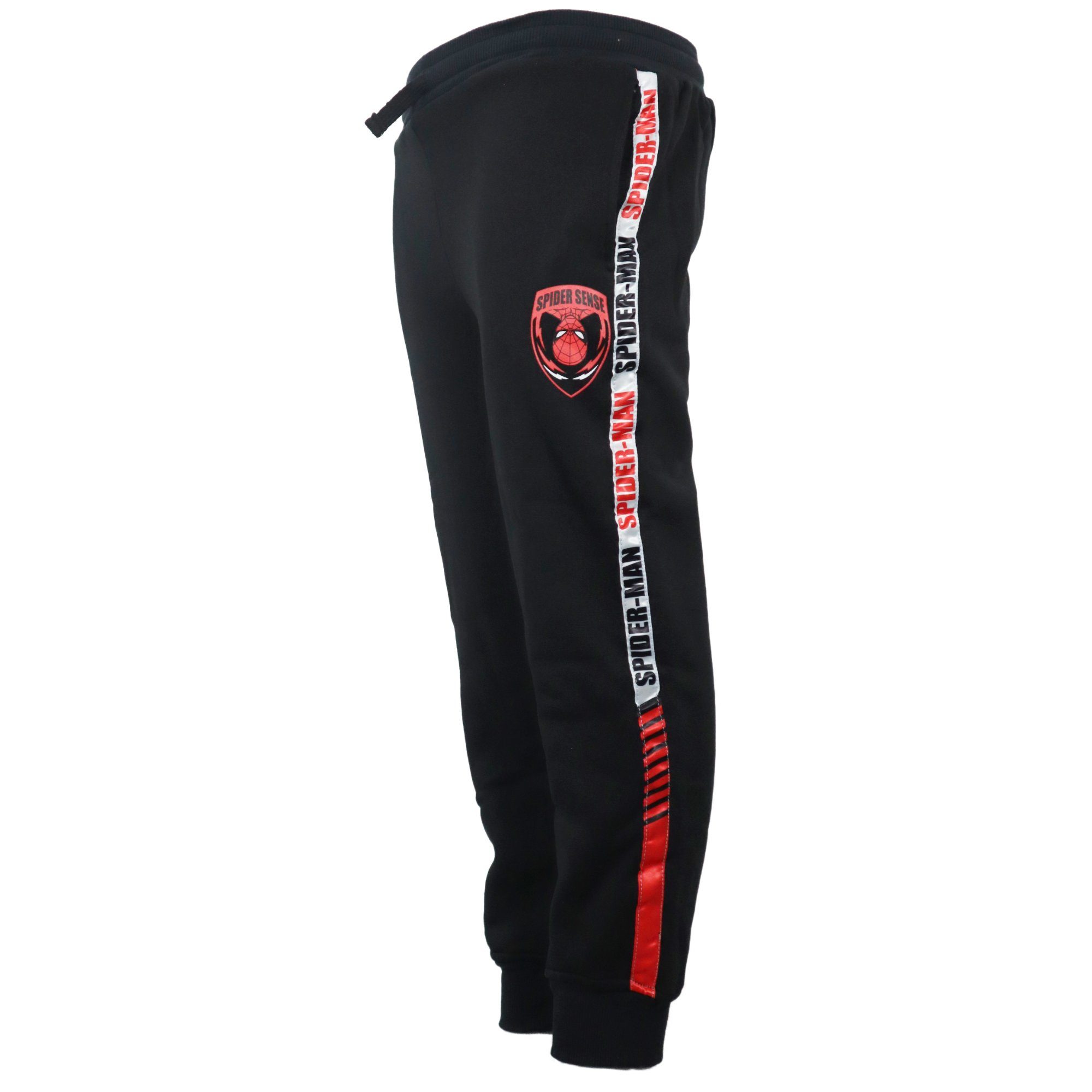 MARVEL Jogginganzug Marvel Spiderman Sportanzug Trainingsanzug Set Hose Jacke, Gr. 92 bis 128