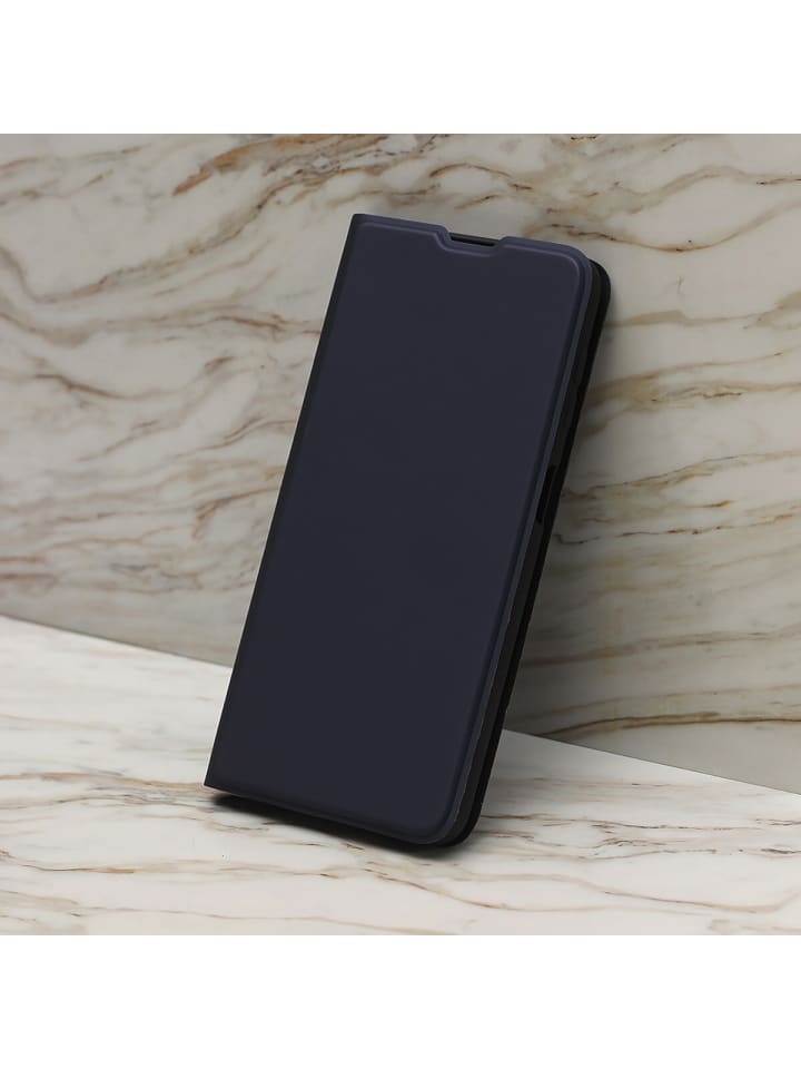 COFI 1453 Smart Soft Case Schutzhülle  Magnetverschluss und elegantem in Dunkelblau günstig kaufen S