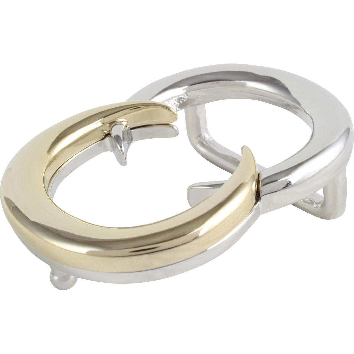 BELTINGER Gürtelschnalle Rironde 3,0 cm - Buckle Wechselschließe Gürtelschließe 30mm - Gürtel b