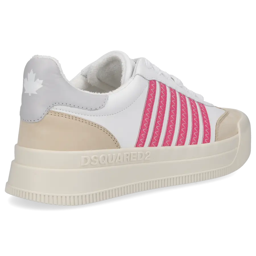 Dsquared2 - Sneaker low NEW JERSEY Kalbsleder - beige