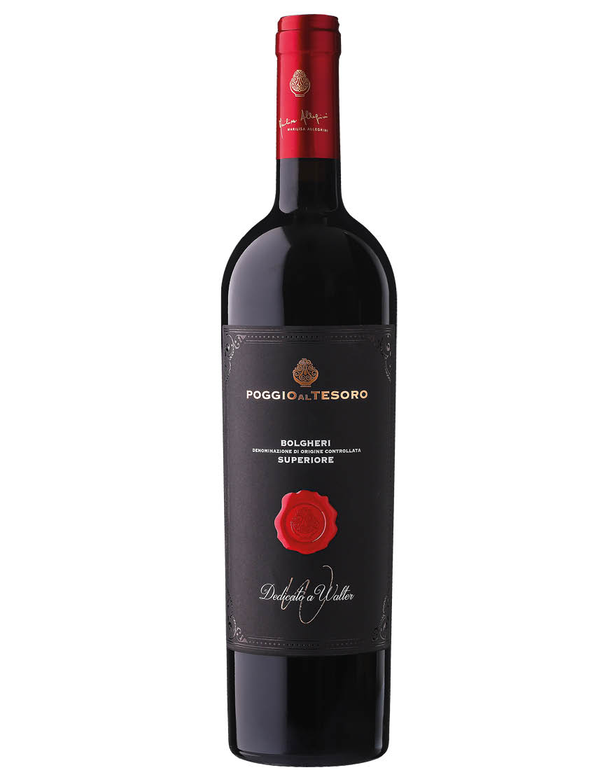 Bolgheri Superiore DOC Dedicato a Walter 2019 Poggio al Tesoro 0,75 ℓ