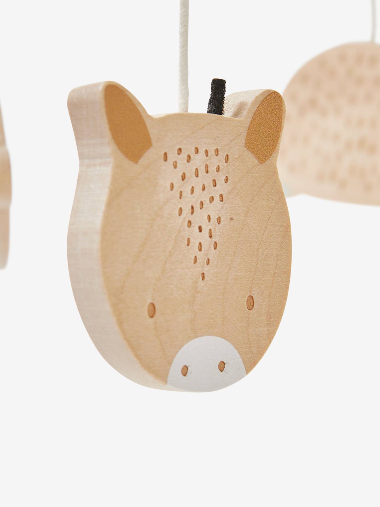 Vertbaudet Baby Musikmobile PANDAFREUNDE, Holz FSC - natur