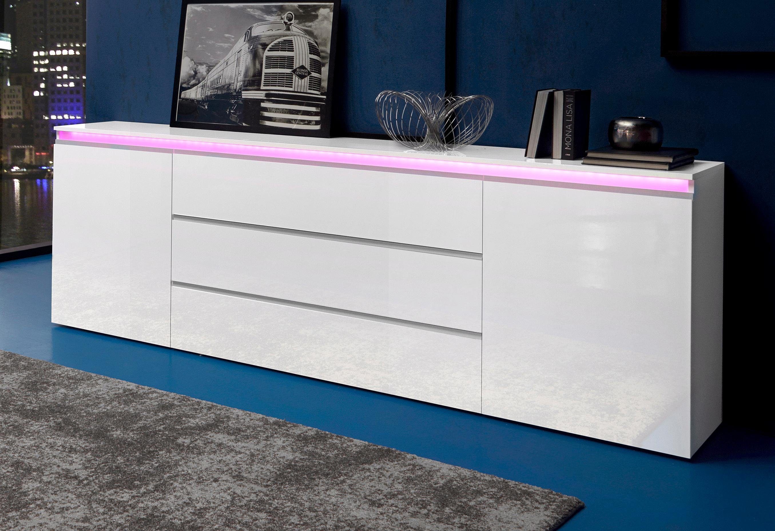 Tecnos Sideboard Magic, Breite 240 cm, ohne Beleuchtung