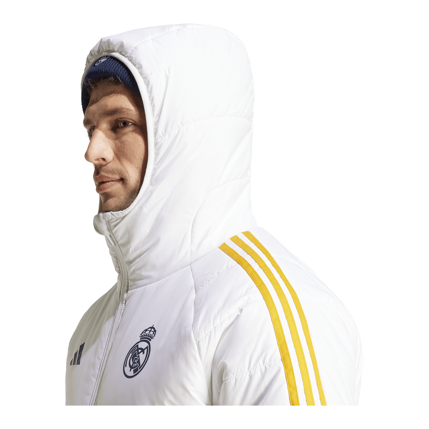 adidas Real Madrid Winterjacke Weiss