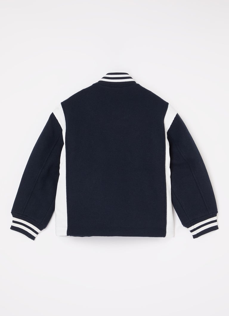 Bomber jakna iz mešanice volne Tommy Hilfiger z logotipom