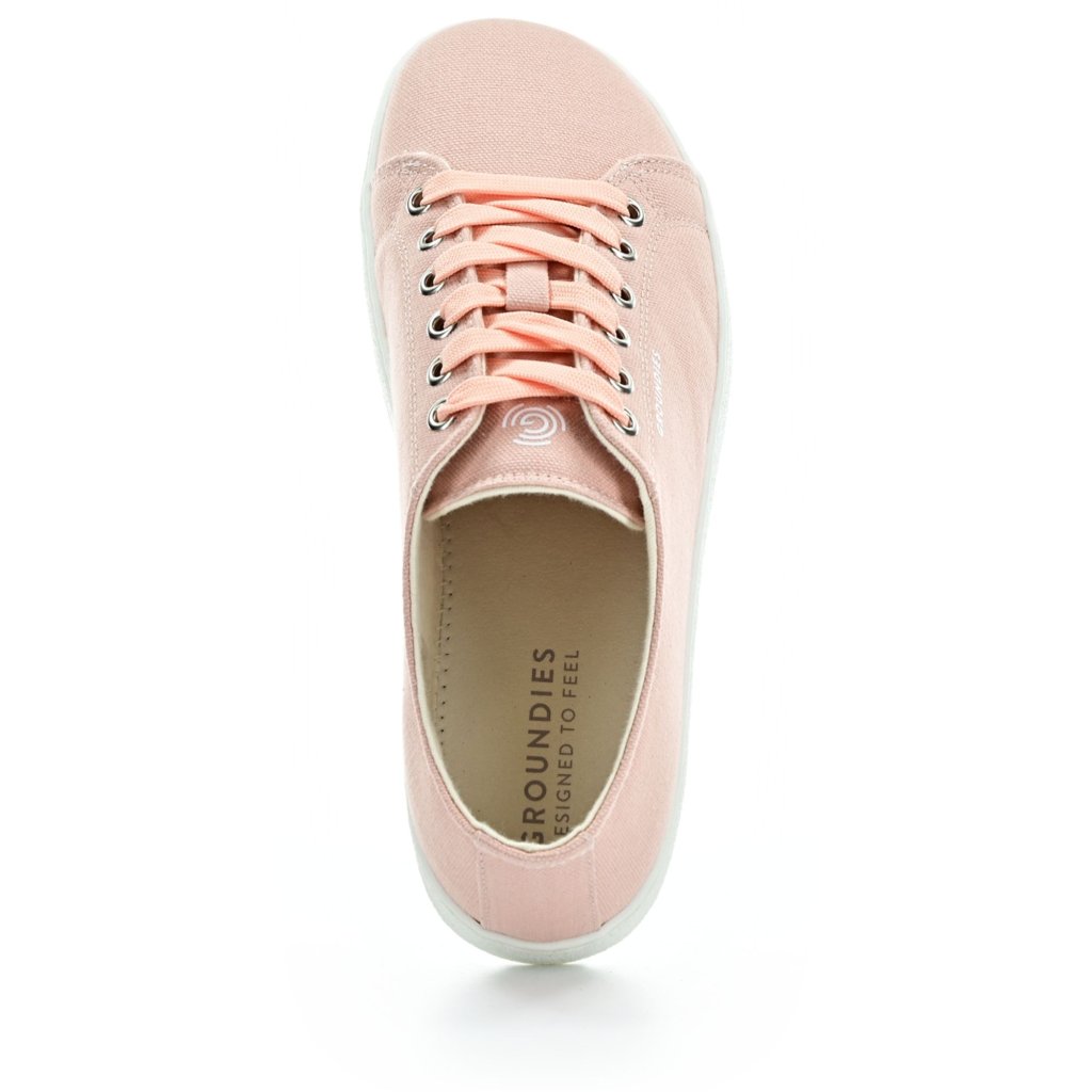 Groundies Lima Salmon Canvas Barfußschuhe