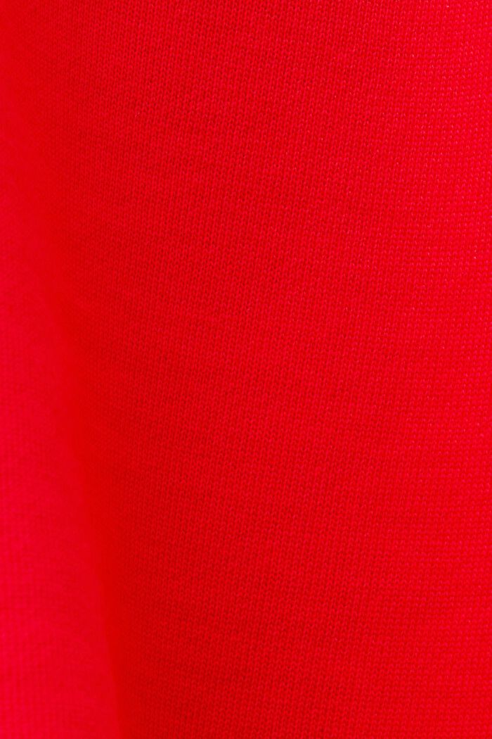 Hoodie aus Baumwollfleece