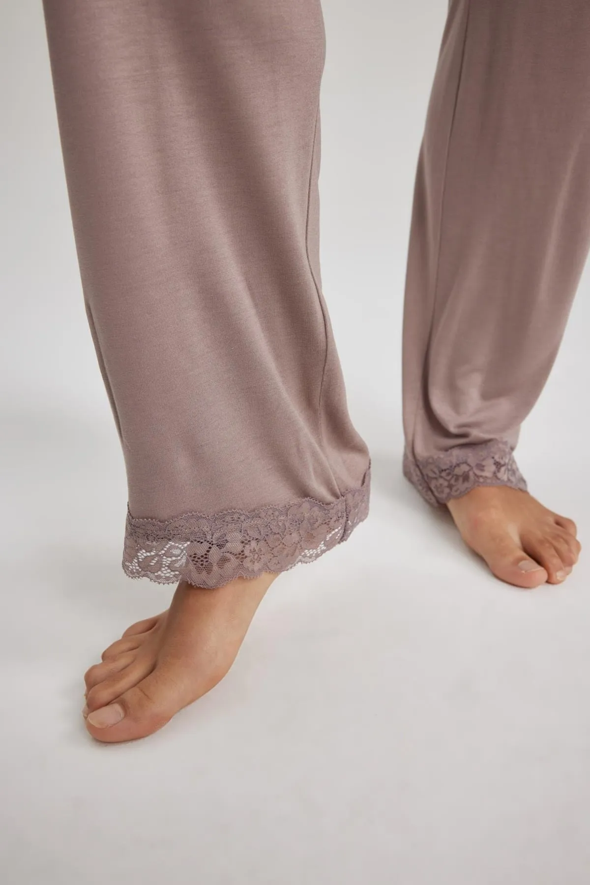 DeFacto  „Fall In Love“-Pyjama-Set mit normaler Passform und kurzen Ärmeln