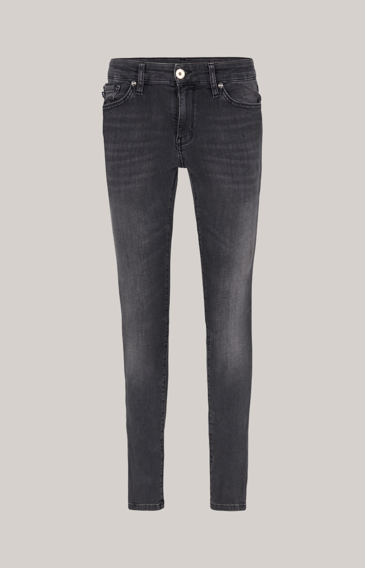 Skinny-Jeans Sue in Medium Grey Washed