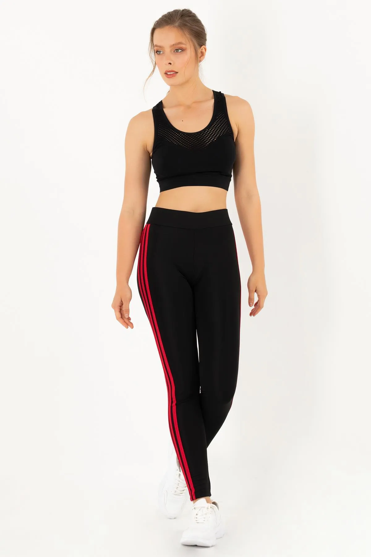 Doremi  Aktive sportliche Drei-Streifen-Strumpfhose