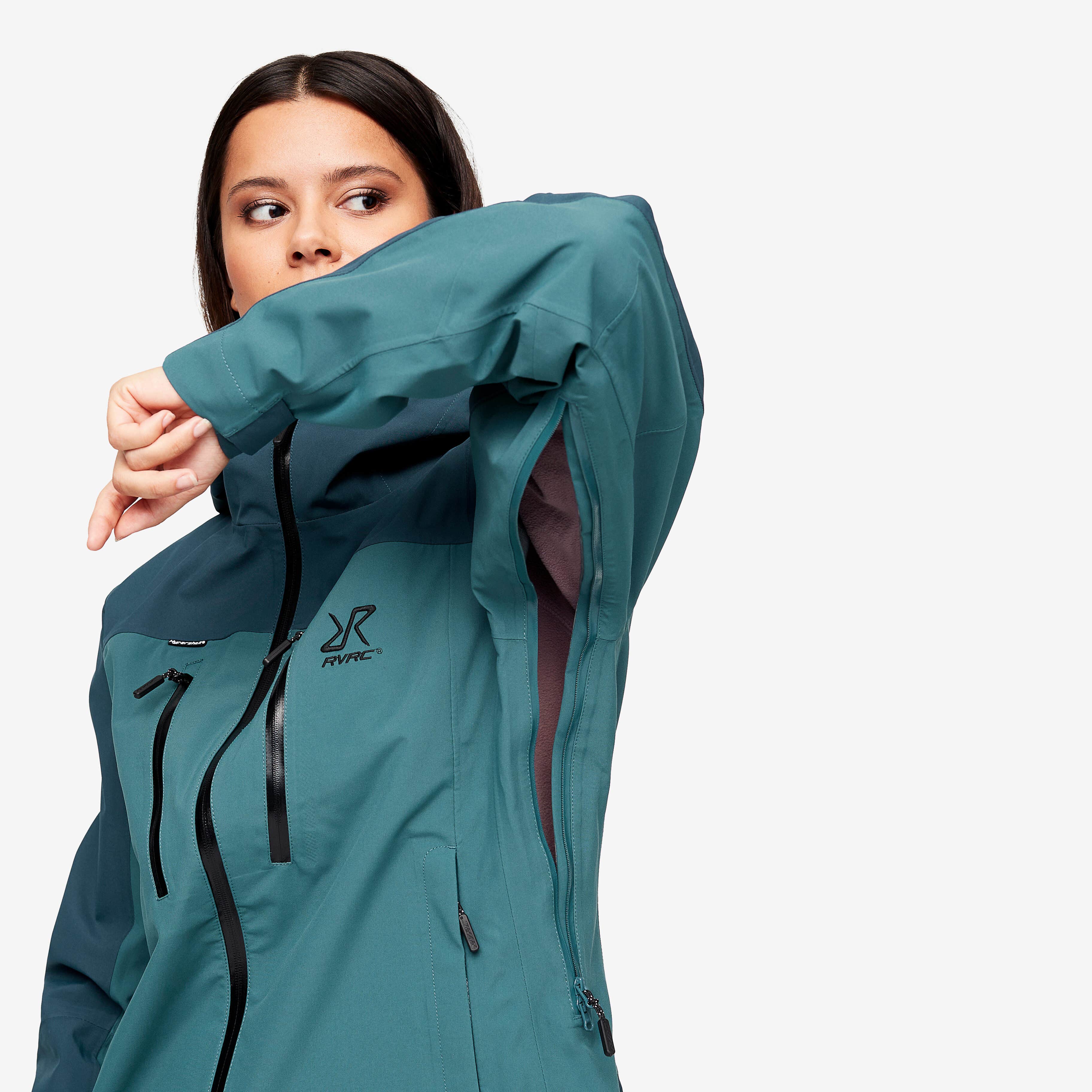 Silence Proshell Jacket Femme Ocean Teal