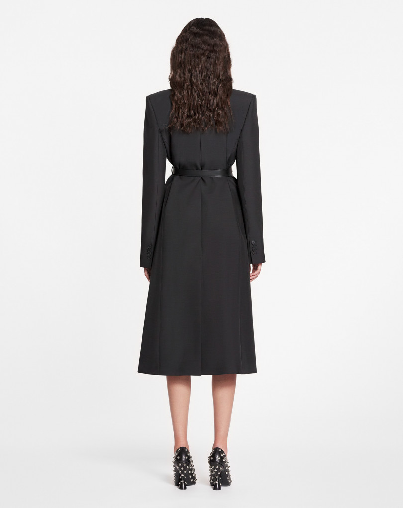 LONG MANTEAU AJUSTÉ