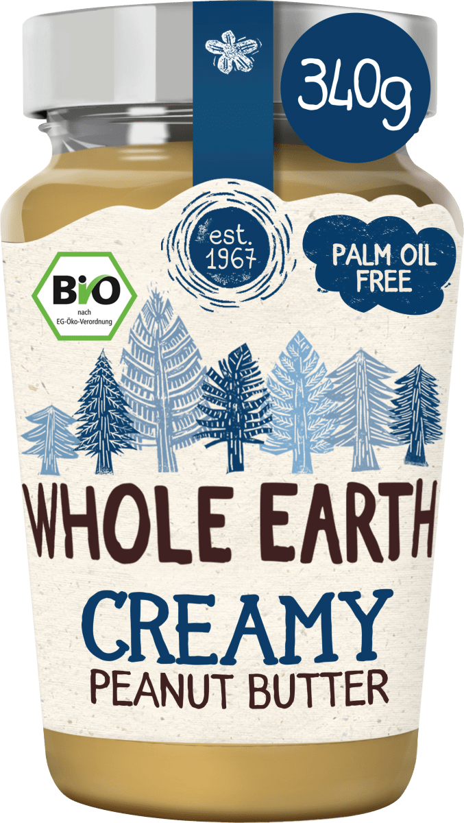 Erdnussbutter, Creamy Peanut Butter, 340 g