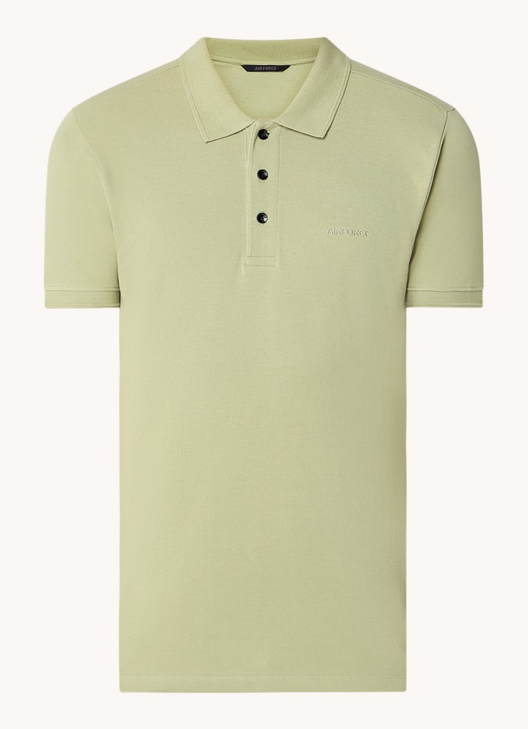 Airforce Polo majica regularnog kroja od organskog pamuka s logotipom