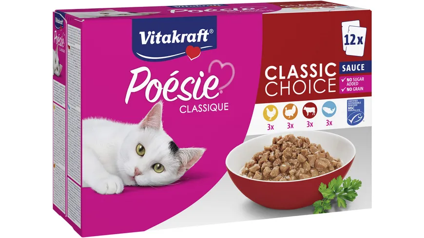 Vitakraft Poésie® Classique Sauce 1020 g