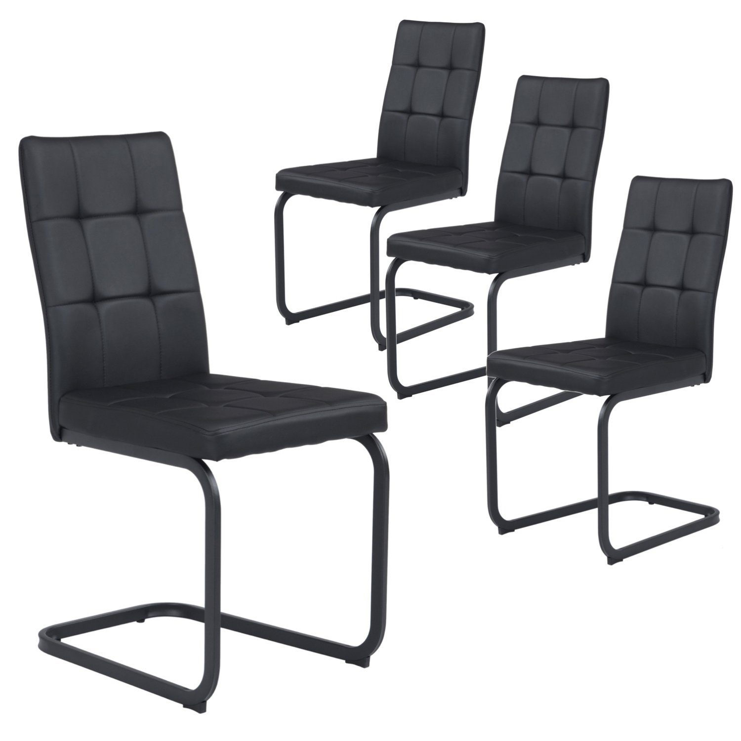 B&D home Freischwinger Freischwinger OLE (4er Set, 4 St), kippsicher, gepolstert