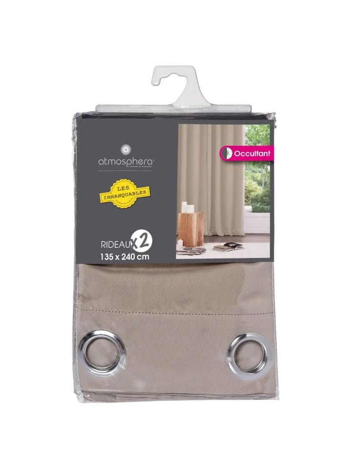 Atmosphera Créateur d'intérieur Vorhänge in beige günstig kaufen onesize