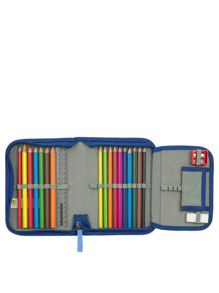 Lässig School Set Slim Unique - Schulranzen Set 7tlg. (Black) in Dark Blue günstig kaufen onesize