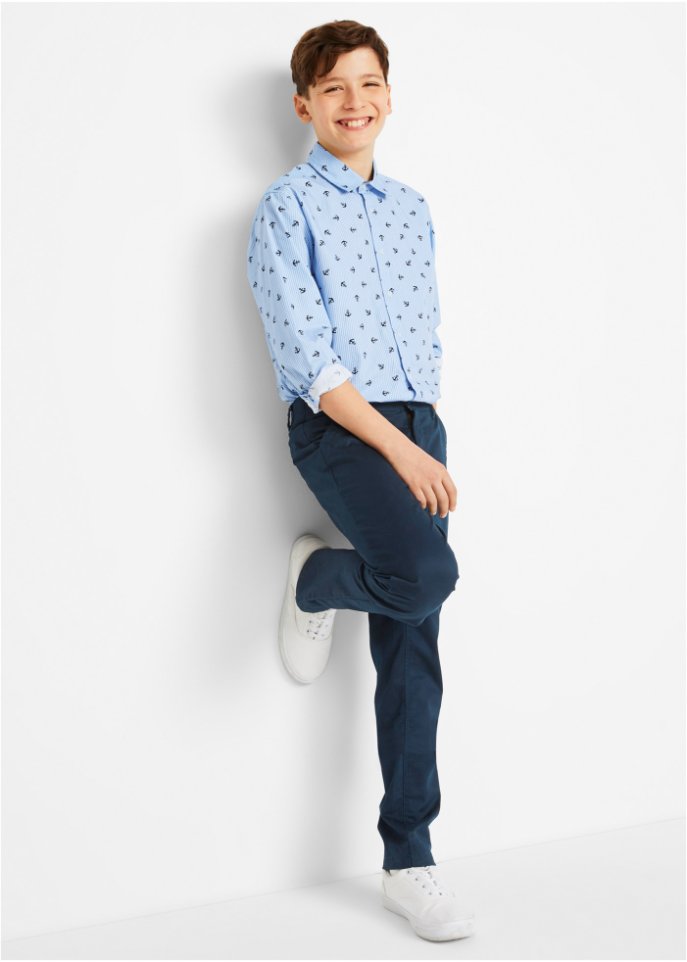 Jungen Chinohose, Slim Fit