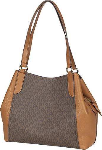 Michael Kors Handtasche Molly Large Shoulder Tote MK Signature