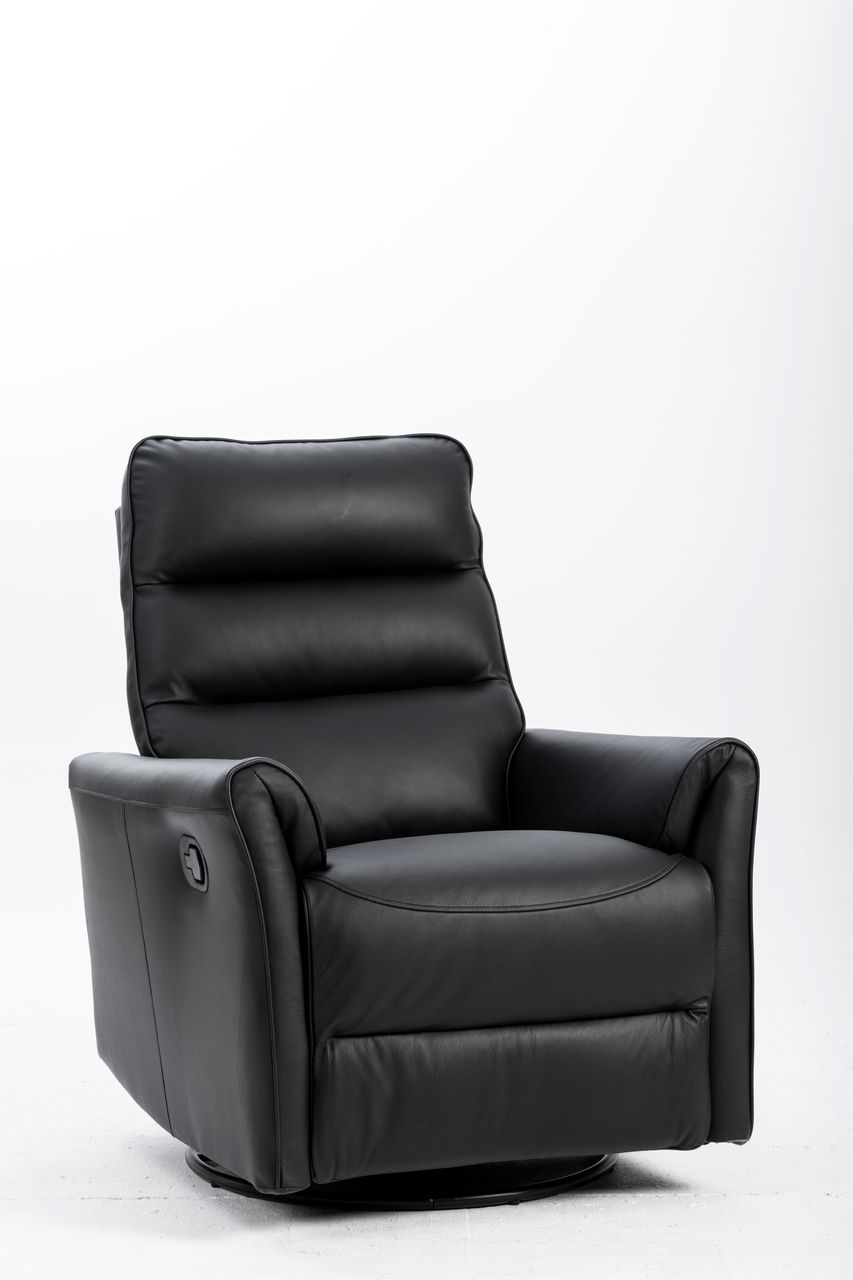 Happy Home verstellbarer Relaxsessel Sofasessel HSP122-SCH schwarz Lederoptik