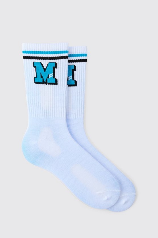 M Varsity Sportsocken mit Streifen