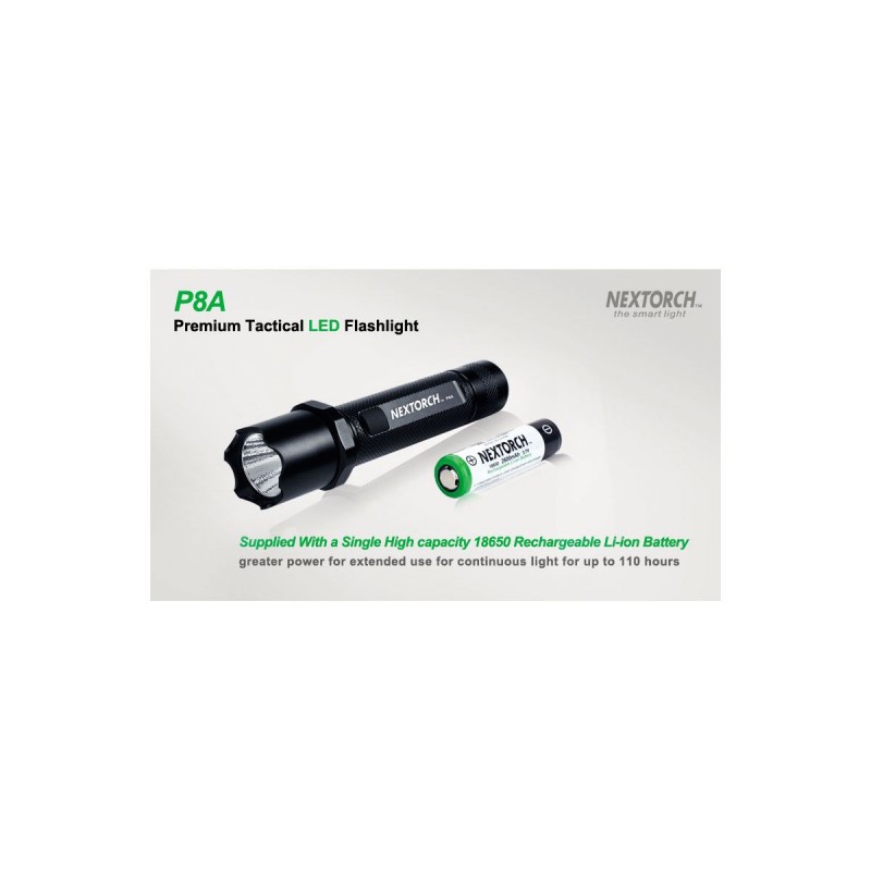 Nextorch P8A, 660 Lumen, LED-Taschenlampe