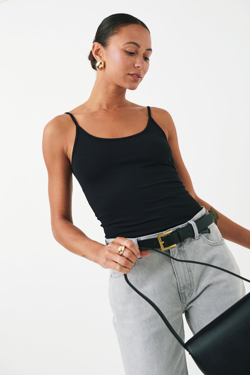 Basic strap singlet