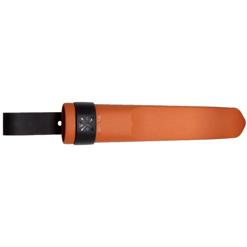 Gebranntes orange Messer Morakniv Kansbols