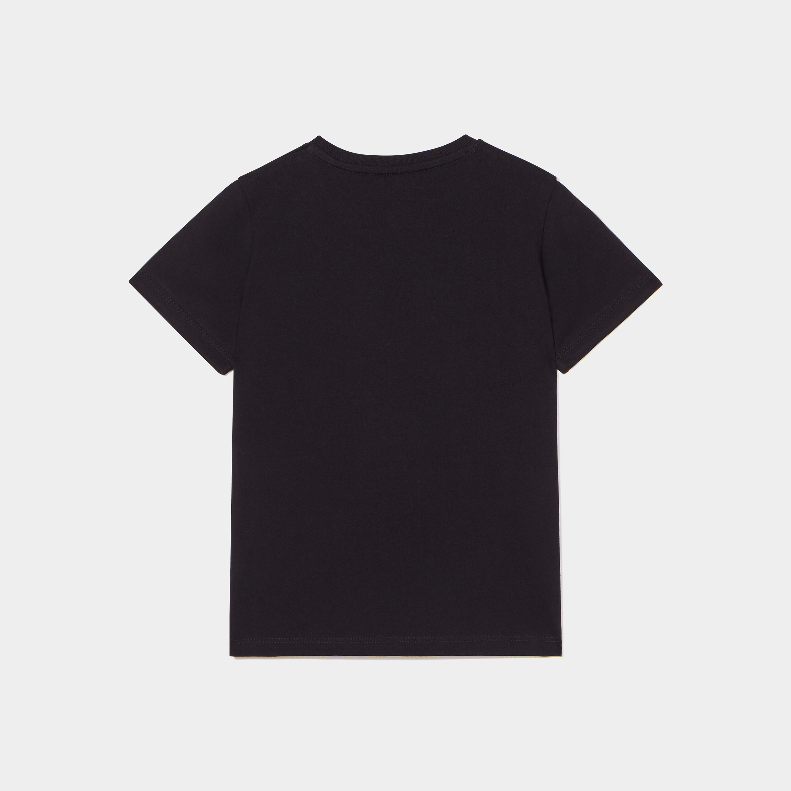 T-shirt manches courtes coton Naruto noir garçon | La Halle