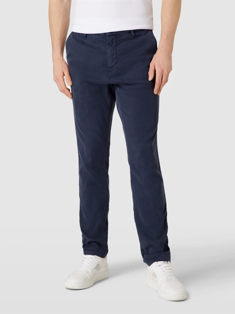 Hose mit Eingrifftaschen Modell 'OSAKA' in marineblau