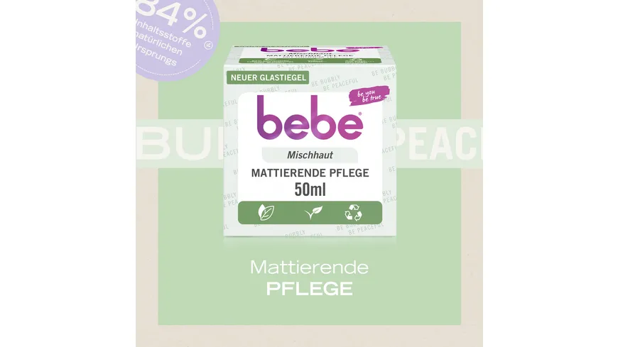 bebe mattierende Pflege Gesichtscreme 50 ml