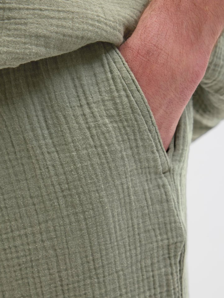 JACK & JONES PLUS Shorts in Mulled Basil günstig kaufen